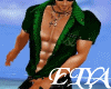 [Ely] Muscle Shirt green