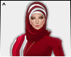 Red Abaya !!