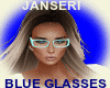 JNSR BLUE GLASSES