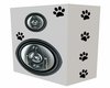 Cat paw speaker