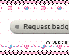 Request Badge Cute Home