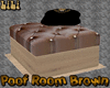 Poof  For Room Brown