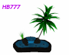HB777 TI Palm Fountain