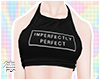 D🐼 Crop Top Black