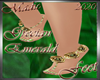 !a Grecian Emerald Feet