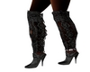 [KR] Black Lace Boots