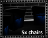 Starry 5 seated Chairs