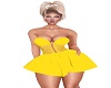 summer yellow dress