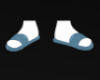 Blue Moon Slippers+Socks