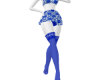 Lingerie fit blue