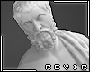 R║ Aristotle Sculpture