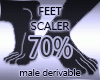 Feet scaler 70