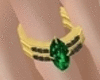 green garnet ring f 