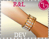 R&L BANGLES & wristwatch