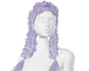 purple front braid