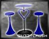 [S] Heart Table ~Blue~