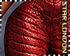 Crocodile Pants: Maroon