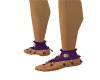 Purple Priestess Anklets