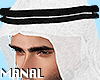 arabic men white scarf