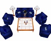 Royal Blue Couch Set