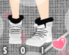 !S_kawaii white shoes <3