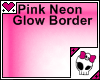 Pink Neon Glow Border