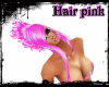 hair mohawk pink