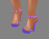 Purple Galaxian heels