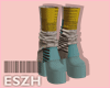 Khairy Boots Blue