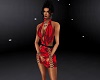 red sexy dress