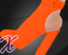 X* Suede Boots Orange