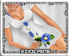 E~ Spring Dress Blue