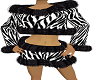 Zebra Skirt & Top