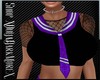 Purple School Top RL