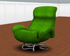 Toxic green skin chair