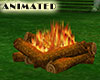 ! Real Log Fire-Romantic