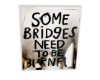 Burned canvas