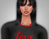 Love V-Day Red/Blk Fit