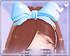 Kiki blue bow