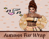 Autumn Fur Wrap