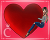 C! Floating Heart w/Pose