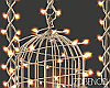 New Year Gold Birdcage