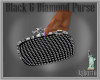 Black & Diamond Purse