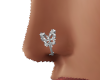 SilverButterfly NoseRing