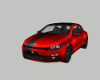 VW Scirocco R RED