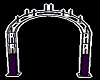 Purple Wedding Arch