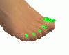 Toxic glitter toes