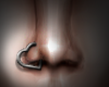 heart nose ring R