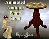 Animate Piano Stool Grey