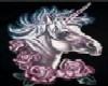 unicorn with roses